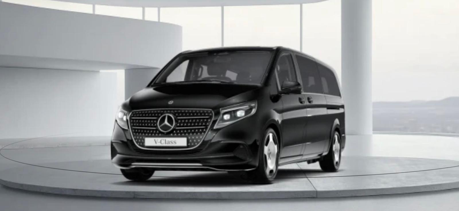 Mercedes V-Class for airport transfer